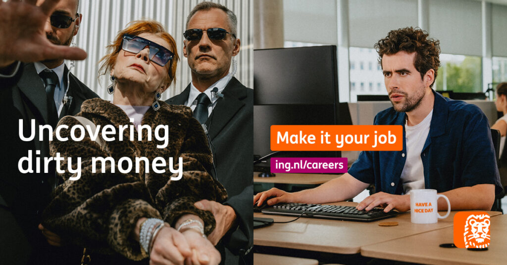 Make it jour job-campagne. Global impact, human touch (inzending ING)