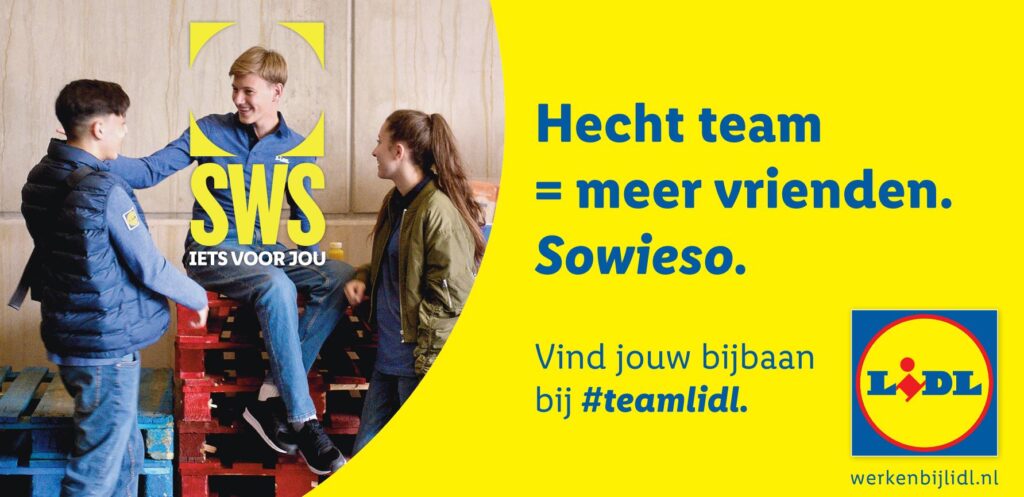 Een bijbaan bij Lidl. SWS iets voor jou! (inzending Lidl Nederland)