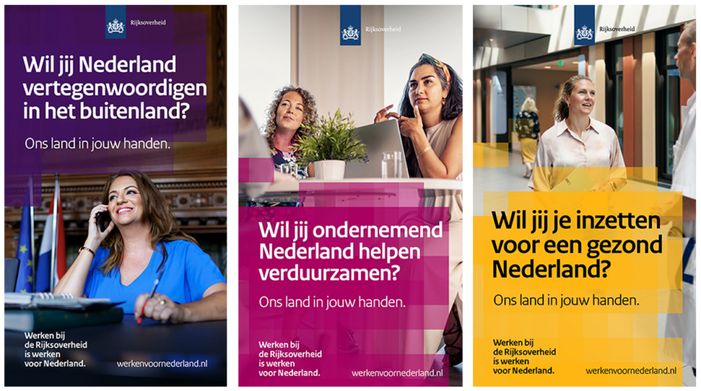 Arbeidsmarktcampagne met heel Nederland als doelgroep (inzending De Rijksoverheid)