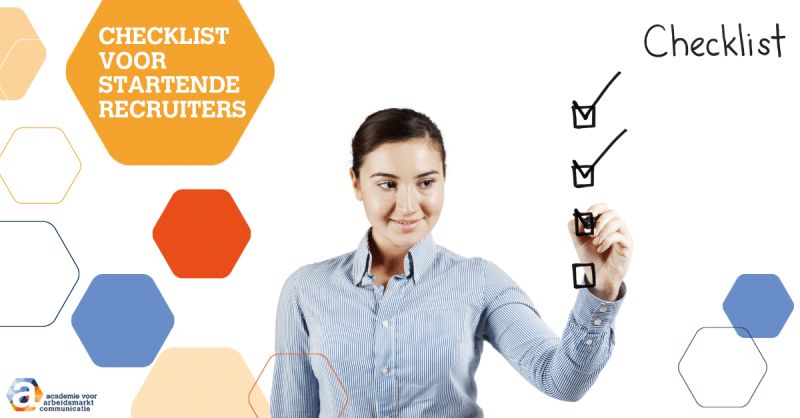 Advertorial Checklist voor startende recruiters