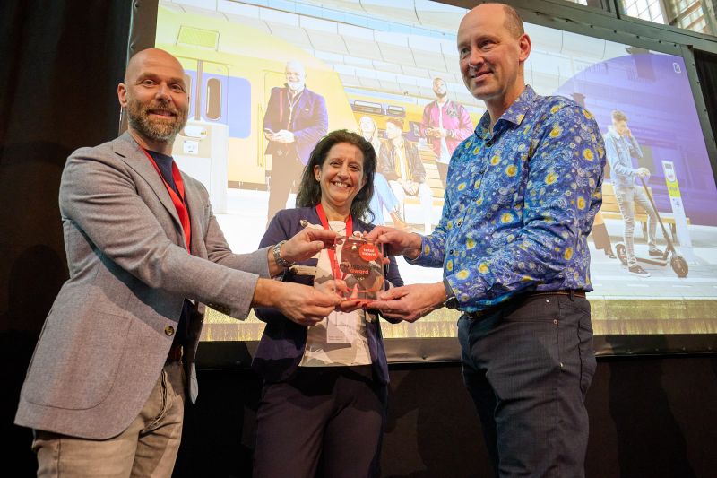 Geïntegreerde vast/flex-werkenbij-site levert NS de Total Talent Management Award van 2025 op