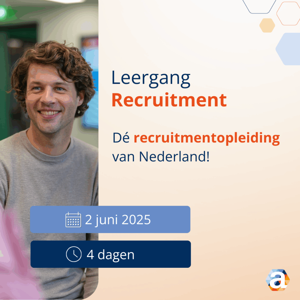 [Advertorial] Wat hebben een startende recruiter en doorgewinterde professional met elkaar gemeen?