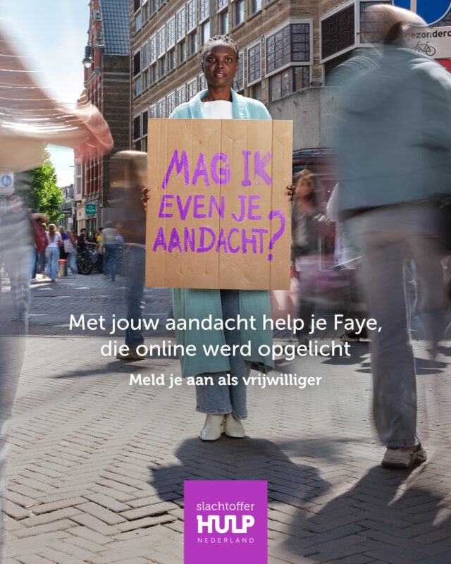 Aandacht geven, het kan levens veranderen, weten ze bij Slachtofferhulp Nederland. Maar hoe verlaag je de drempel voor mensen die willen helpen, maar twijfelen of ze 'geschikt' zijn? Een nieuwe campagne vestigt daar ehm... de aandacht op...