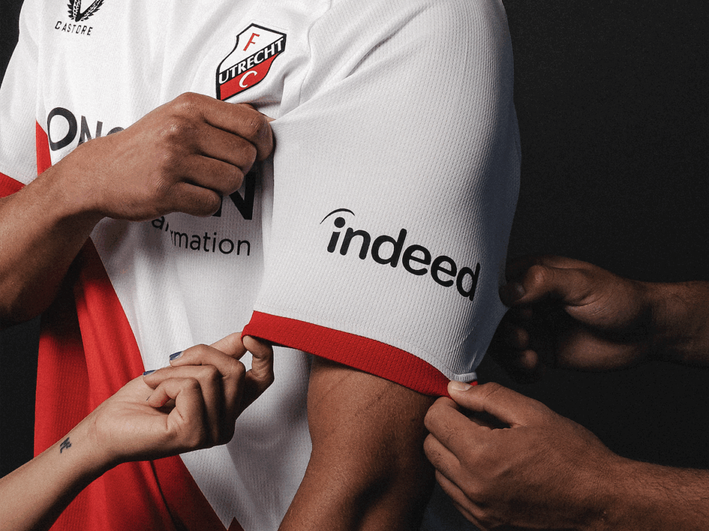 Indeed gaat FC Utrecht sponsoren én helpen met hun recruitment