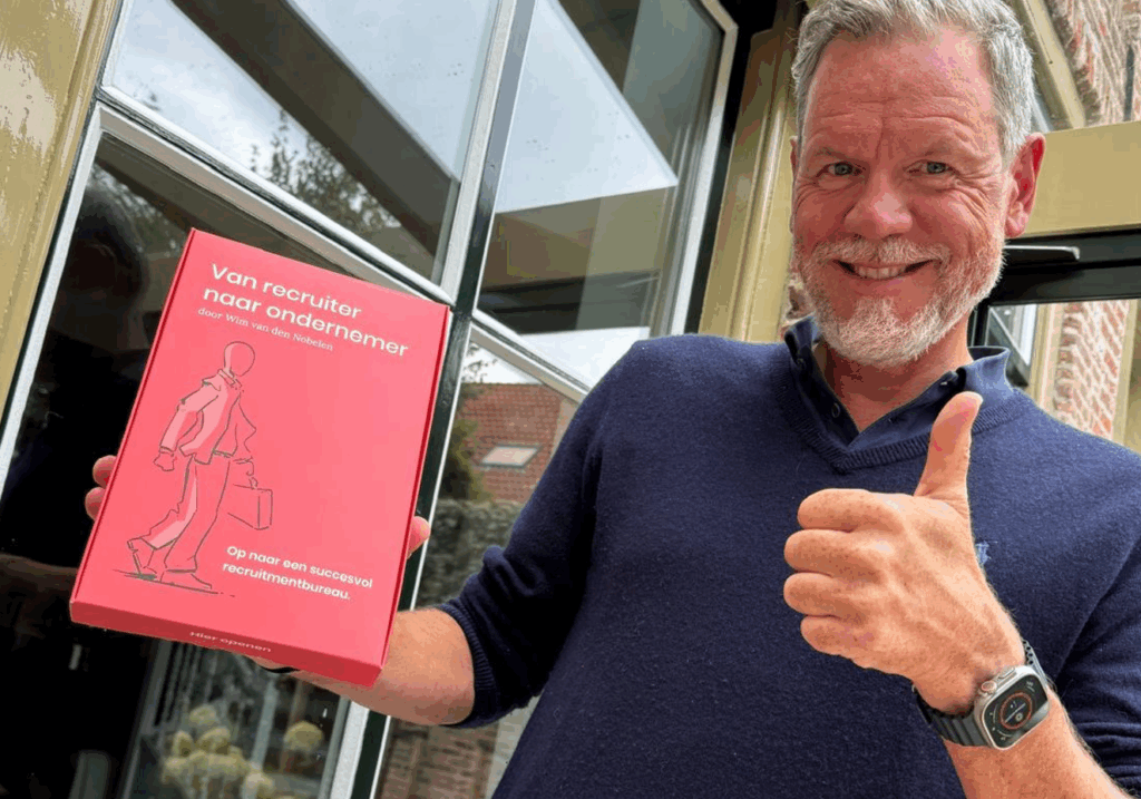 Wat Wim van den Nobelen in zijn boek wil duidelijk maken over ondernemers in recruitment