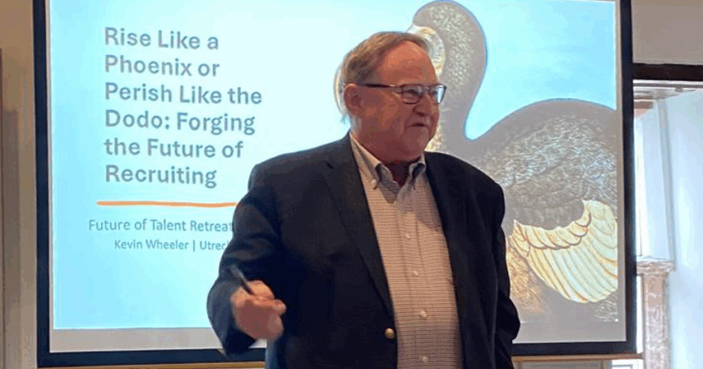 5x Kevin Wheeler over recruiter van morgen: ‘Wordt steeds meer manager van ecosysteem’