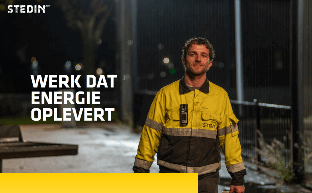 Hoe Stedin een campagne ontwikkelde die letterlijk energie moet opleveren