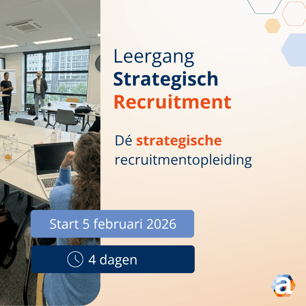 Van recruiter naar strategisch gesprekspartner [ADV]