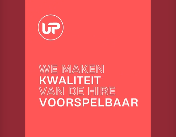 UP wil kwaliteit van hire voorspelbaar maken en lanceert daartoe 2 nieuwe platforms