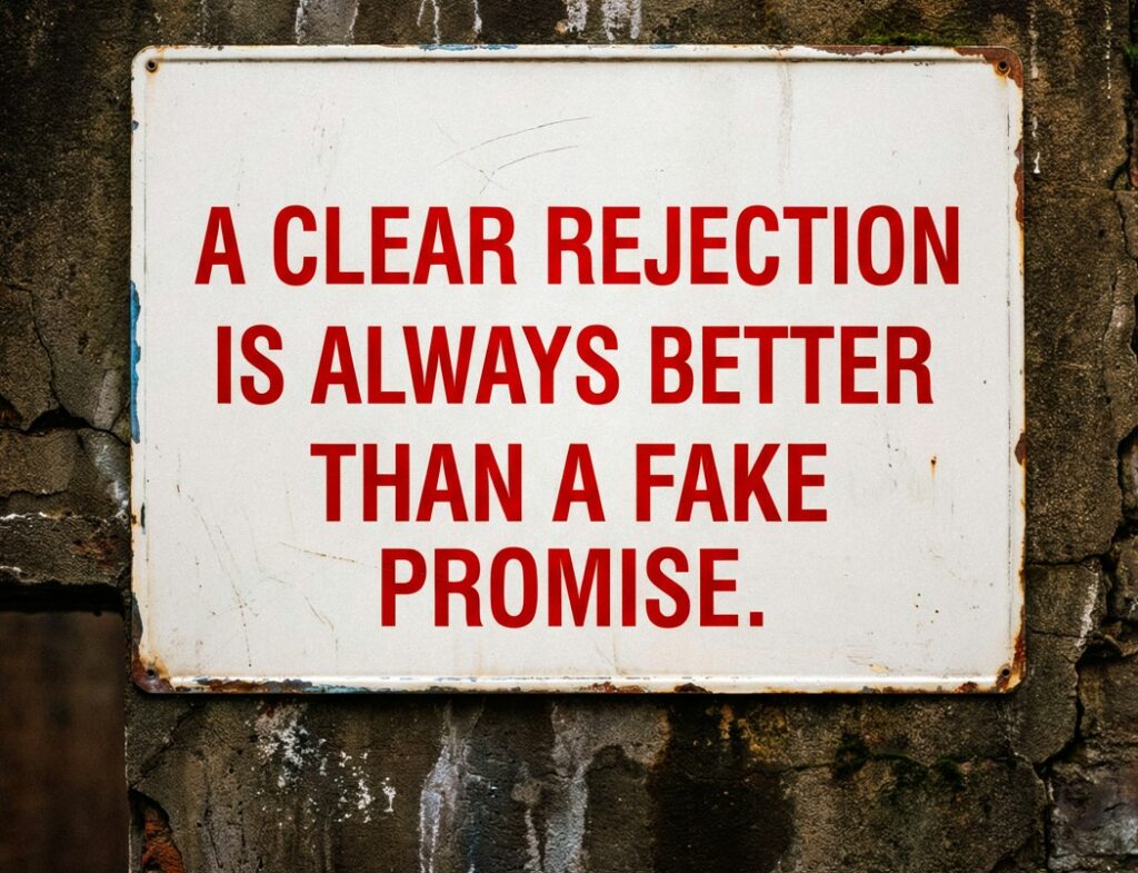 Kandidaten vragen niet om een baan op een presenteerblaadje, ze vragen om eerlijkheid