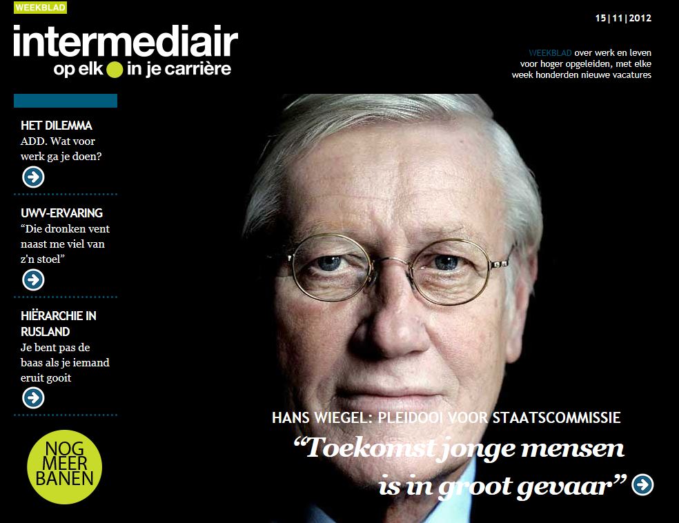 Online Intermediair grootste digitale weekblad